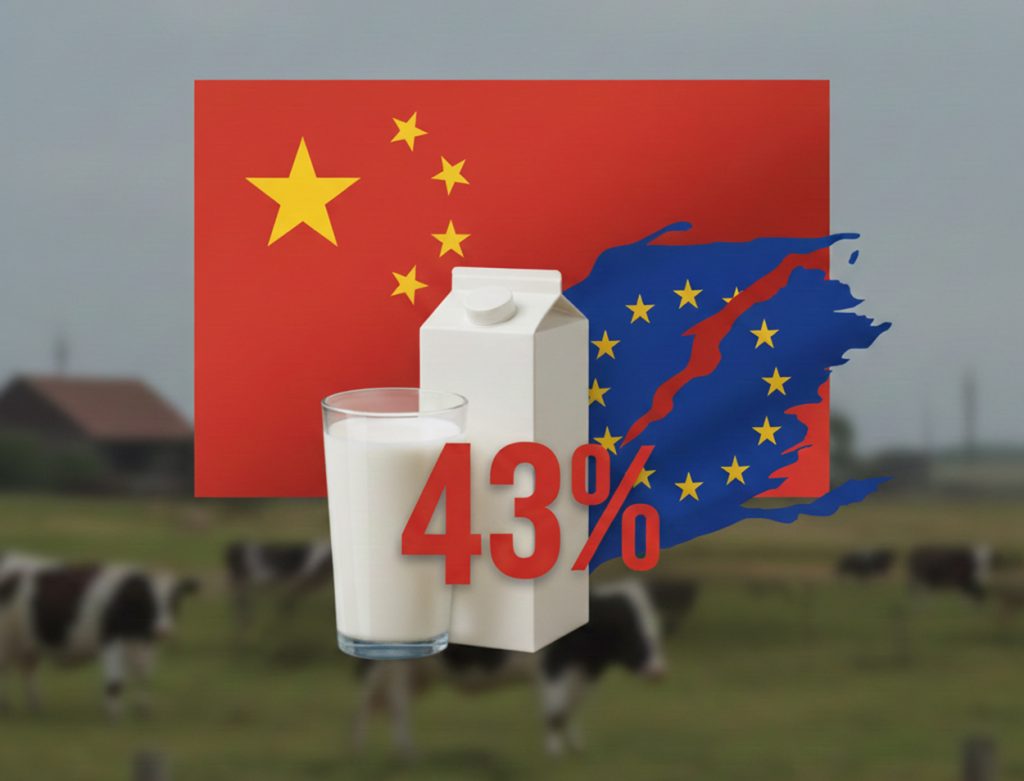 Kina carine mlečni proizvodi