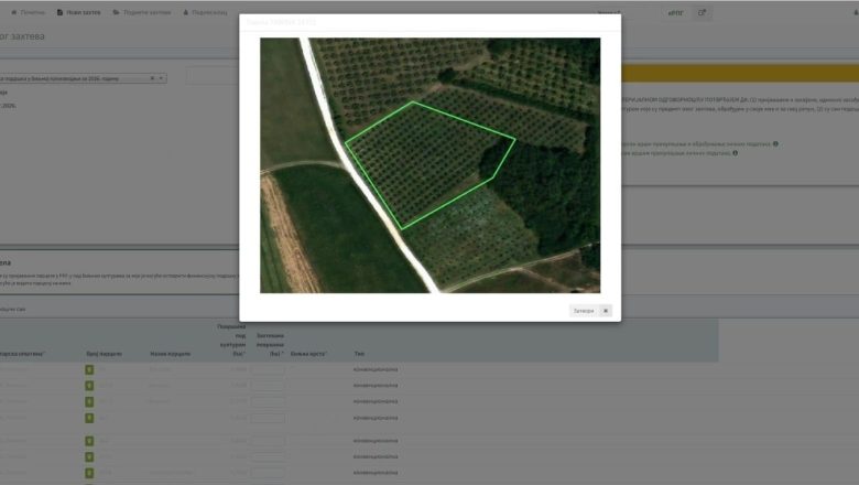 Nova opcija u eAgraru za lakše podnošenje zahteva za podsticaje po hektaru